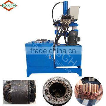 Motor Breaker MR-T Electric Motor Scrap Recycling Machine Buyers Generator Rotor Cutting Machine