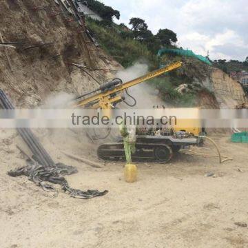 High Efficiency Hydraulic Mobile DTH Blasting Hole/anchor Drilling Rig photo-2