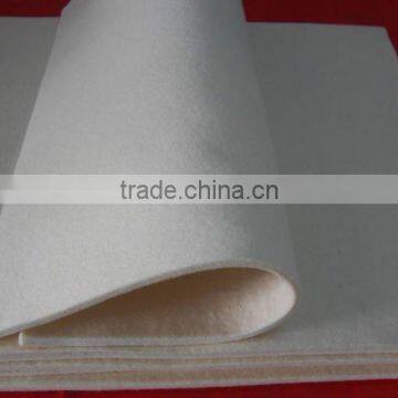 White soft piano felt / flat damper felt