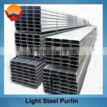 Galvanized steel light steel material C purline