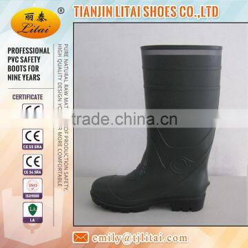 Cheap Men Black Safety Work Boots photo-3