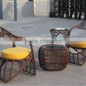 Outdoor Coffee Shop Wicker Table And Chairs Furniture photo-3