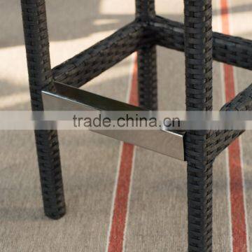 All-Weather Wicker Bar Height Dining Set for 4 Seats