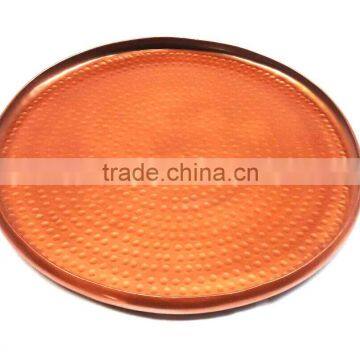 New Design Hammered Copper Tray photo-2