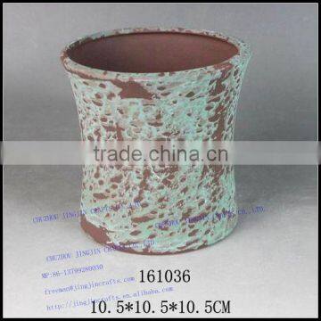 Modern Cheap Glazed Ceramic Flower Pot photo-4