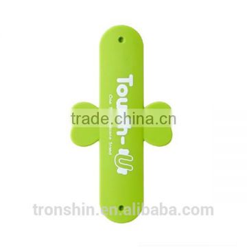 Wholesale Eco-friendly touch-u silicon smartphone stand with 3M sticker