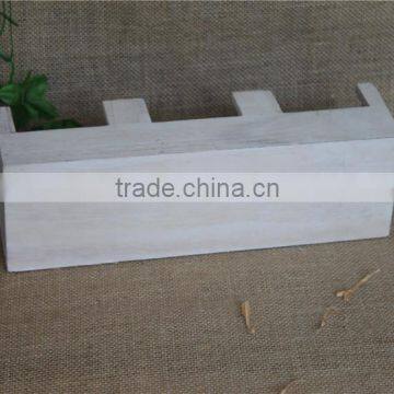 White Craft Wooden Spice Compartment Boxes Without Lid photo-3