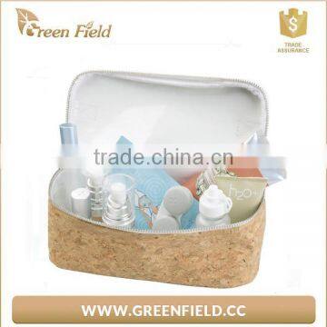 Eco-friendly Travel Natural Cork Cosmetic Bag photo-5