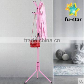 PN FUJIAN Factory Wholesale Stainless Steel Portable Clothing Tree Household Hooks Clothes Hanger