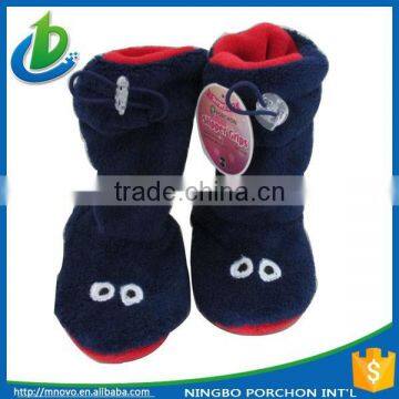 Trade Assurance Coral Velvet Winter Baby Shoe Cowboy Baby Boots photo-2