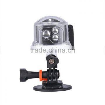 Factory Sale 360 Degree VR Waterproof Wifi Sport Camera Outdoor Mini Video Camera With Multifunctional photo-3