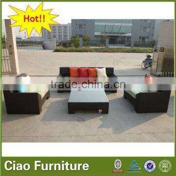 Garden Furniture Plastic Weave Outdoor Sofa Garden Furniture photo-3