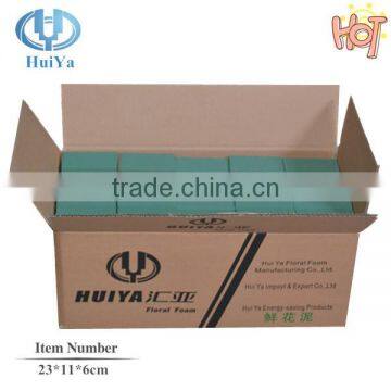 Wet Flower Floral Foam Green Color Rectangle Brick for Fresh and Artifical Flower Arrangement and Decoration photo-2
