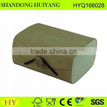 Birch Veneer Gift Box Softwooden Packaging Box