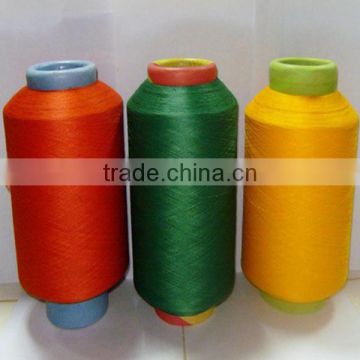 Dyed color anti-static spandex bare yarn