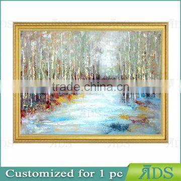 Wholesale Abstract Natural Trees Canvas Oil Painting photo-4