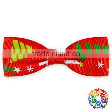 100% Polyester Green White Little Girl Hair Bow Clip One Size Fit Most photo-6