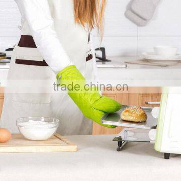 Wholesale Heat Resistant Oven Mitts Cotton Kitchen Microwave Oven Glove photo-2