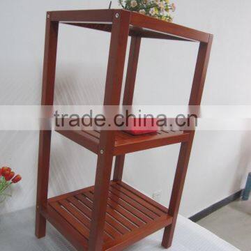 Clothing or Bag Shoes Store Movable Wood Table Top Product Display Shelf Showcase photo-4