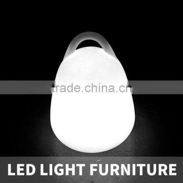 promotional battery operated plastic LED color flashing table lantern