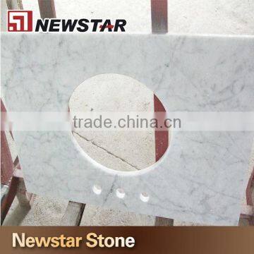 Newstar Bianco Carrara Countertop Table Top Sale White Marble Slab photo-6