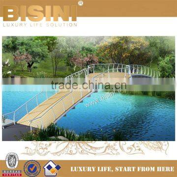 Orange Butterfly Type Steel Structure Landscape Bridge, Metal Foot Bridge,Customized Decorative Bridge(BF08-Y10029) photo-5