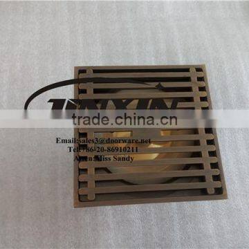 JINXIN Supply Deodorant Brass Linear Floor Drain