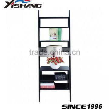 8 Tiers Portable Wood Book Shelf for Living Room photo-2