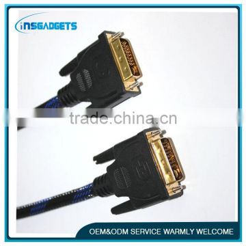 Factory price of Good quality DVI 24+5 Pin Male to DVI 24+5 Pin Male with OEM service H