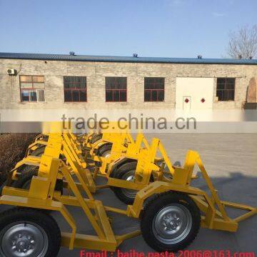New 3T Steel Wire Drum Trailer/ Combined Type Cable Drum Trailer /China Cable Reel Trailer photo-2