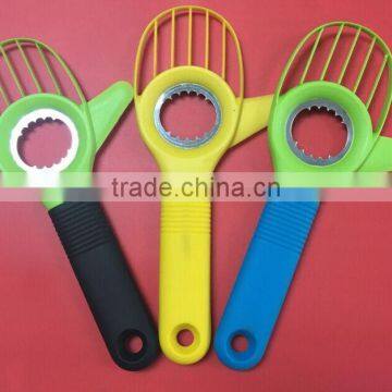 3-in-1 Avocado Slicer Splits Slices Sharp Pitter Peeler Kitchen Gadgets Tool photo-6