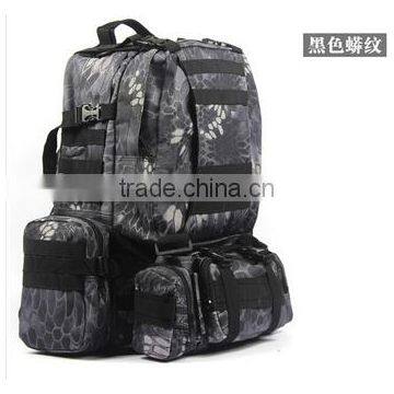 New Men's Camouflage Backpack Outdoor Mountaineering Bags Tactical in the Combination of Many Backpack photo-3