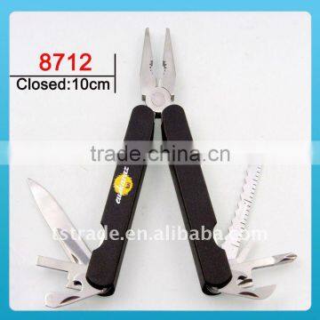 2014 Small multi adjustable tools pliers with knife 8712