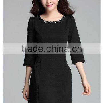 2015 new formal work slim bandage fashion lady short autumn women dress