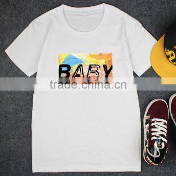 100% Cotton Custom Screen Printing T-Shirt Digital Printing Men T-shirt photo-3