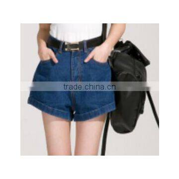 lady women denim hot shorts/Do old bleaching leisure shorts