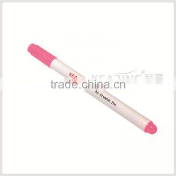 2017 New Kearing Single Tip Pink Color Auto Vanishing Pen Fabric Air Erasable Pen photo-2