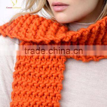 3gg Warm Cashmere Merino Wool Lady Knit Scarf Womens photo-5