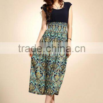 Fashion Women's Girls Summer Boho Long Maxi Evening Party Dress Beach Dress photo-3