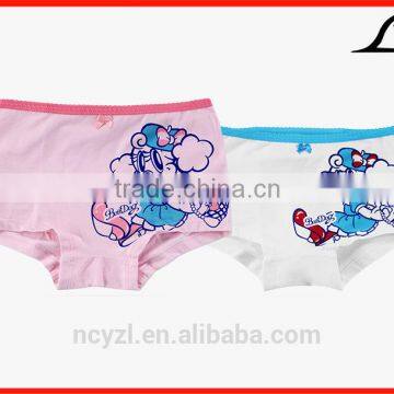 2017 cartoon cotton Girl underwear children cute briefs kids panties