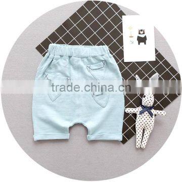 S17127A Summer Cotton Children Baby Boys Runnning Hot Shorts photo-4