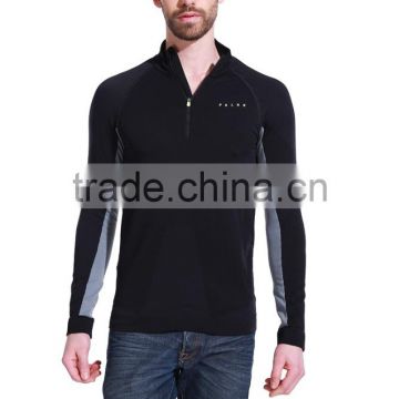 High Quality Men Seamless Half Zip Long SleeveTrack Jacket