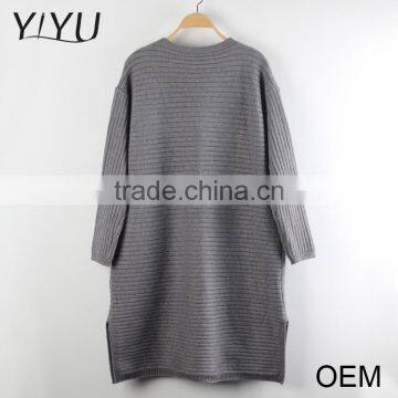 Clearance Cheap Women Winter 3/4 Sleeve V-neck Button Down Knitted Cardigan Sweater photo-2