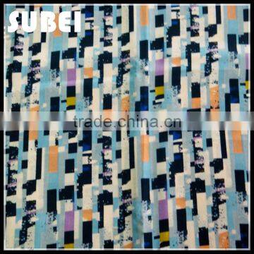 12MM Summer New Design Geometric Figure Pure Silk CREPE DE-CHINE Fabric,Good Quality Mulberry Silk Fabric photo-3