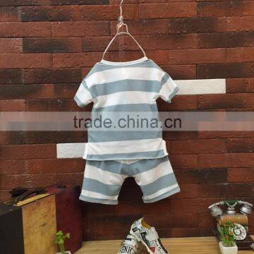 Wholesale Summer Cotton Printing Boys Kids t Shirt With Pants Set photo-2