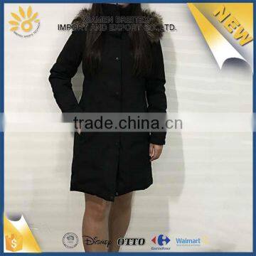 New Design Fashion Custom Cheap Warm Women Parka Jacket photo-2