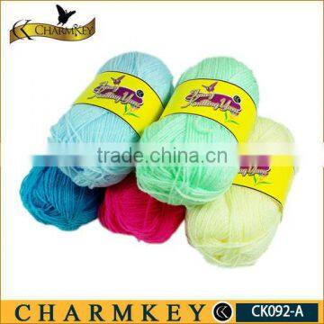 hand knitting acrylic yarn