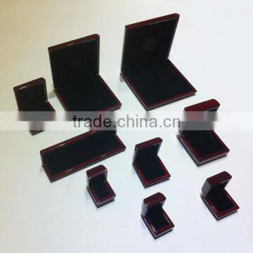 Premium Leather Rosewood Ring/Watch/bangle/Bracelet/Pendant/Necklace/Earring Jewelry Box photo-2