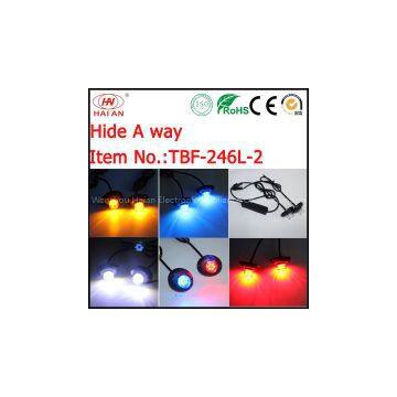 6 Hight -Intensity LED Diodes Per Strobe Head