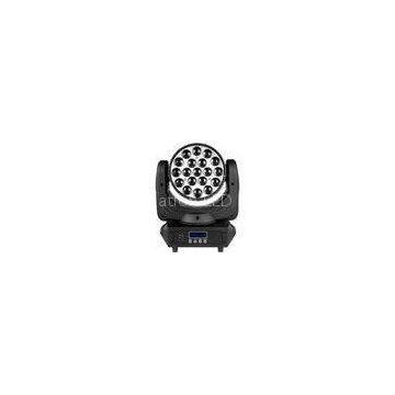 19pcs * 15W Led Wash Zoom Wedding Moving Head Stage Lights With Beam Effect